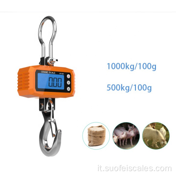 SF-923 Digital Crane Scale 500kg 1000kg pesante